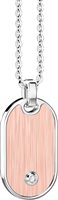 Collar Zancan in Plata Diamante 0.015 Ct ESC152R - ESC152R